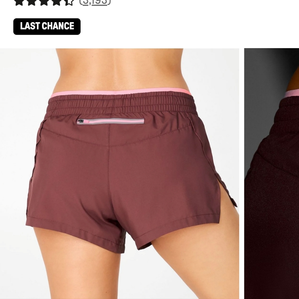 FABLETICS Mid Rise Run Short - Picture 2 of 9